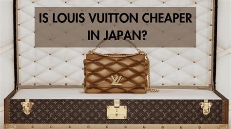 is louis vuitton cheaper in japan than us|louis vuitton price guide japan.